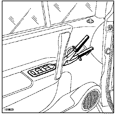 Contacteurs de lève-vitres avant sur porte conducteur