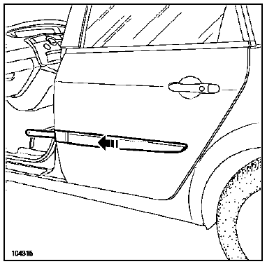 Insérer l'outil (Car 1363), exercer une légère pression
